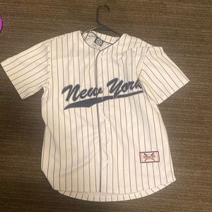 New York Yankees button up shirt